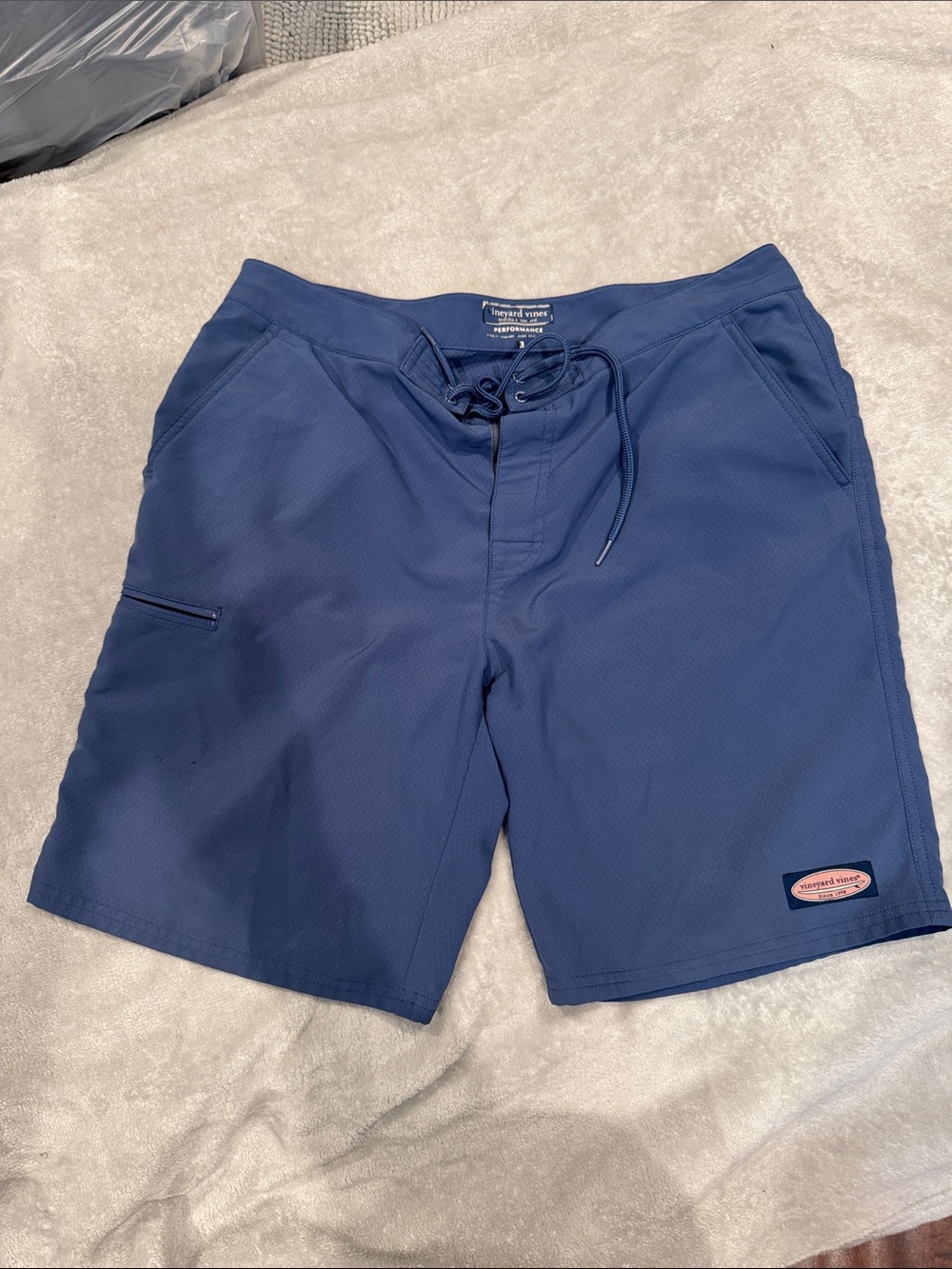Vineyard Vines Men's Blue Hybrid Shorts
